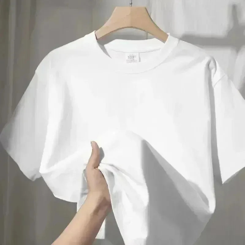 Kawaii Food Character Graphic T-Shirt Women's Loose Casual Tee Cute Bread & Veggie Print Black/White Summer Crewneck Top