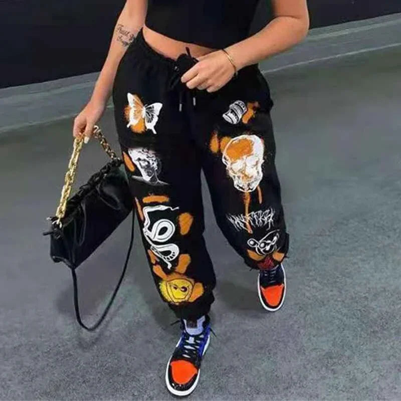 2026 Hot Sale Women's Sweatpants New Fashion Y2K Loose Drawstring Trousers Streetwear Female Home Outdoor Comfort Jogger Pants