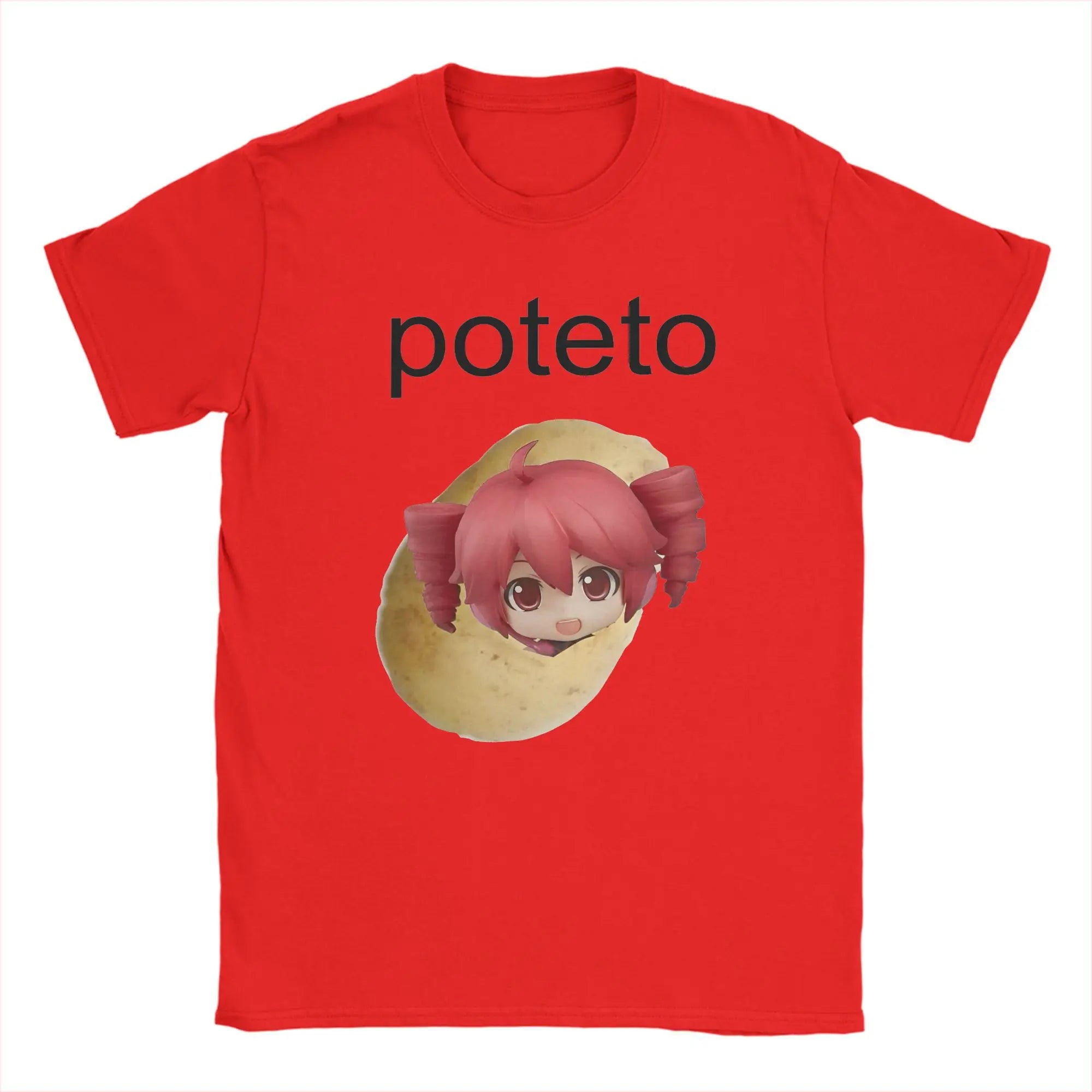 Fashion Kasane Teto T-Shirt for Men Crewneck T Shirt Funny Cute Short Sleeve Tee Shirt Original Clothing