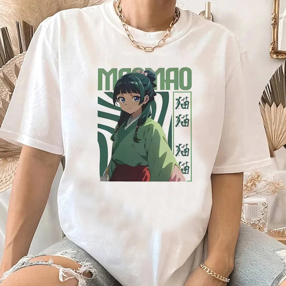 the Apothecary Diaries tshirt female streetwear Digital Classic t-shirt korean clothes Graphic women Pastel Classic University