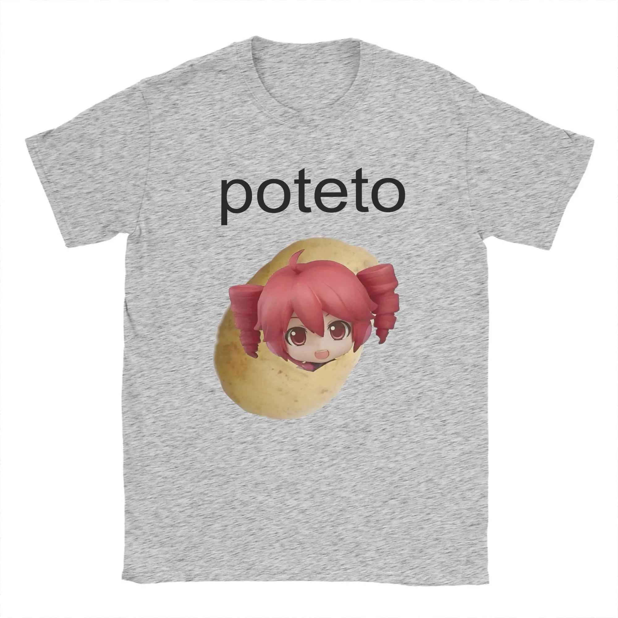Fashion Kasane Teto T-Shirt for Men Crewneck T Shirt Funny Cute Short Sleeve Tee Shirt Original Clothing