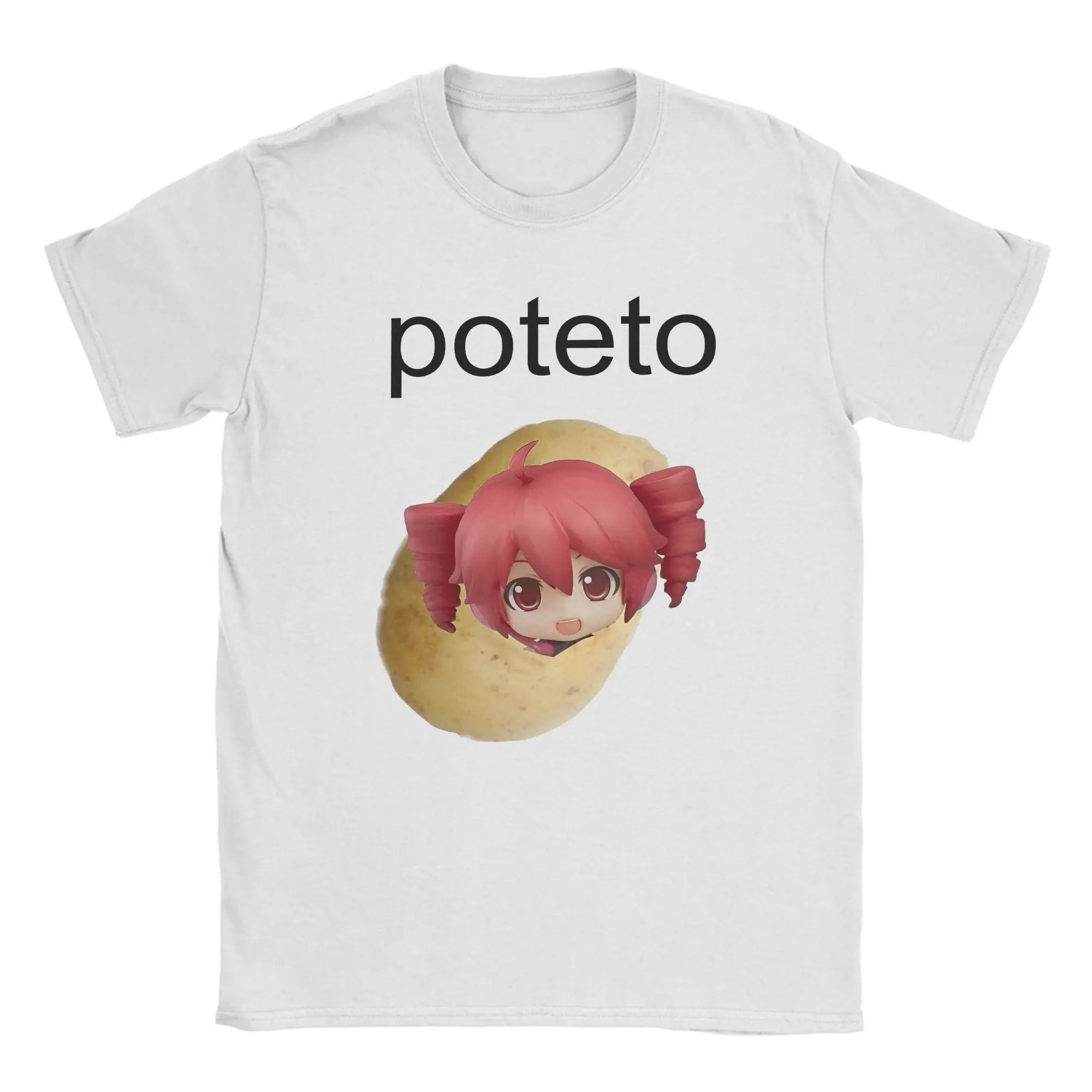 Fashion Kasane Teto T-Shirt for Men Crewneck T Shirt Funny Cute Short Sleeve Tee Shirt Original Clothing