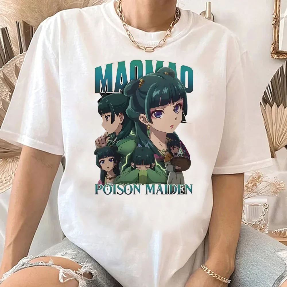 the Apothecary Diaries tshirt female streetwear Digital Classic t-shirt korean clothes Graphic women Pastel Classic University